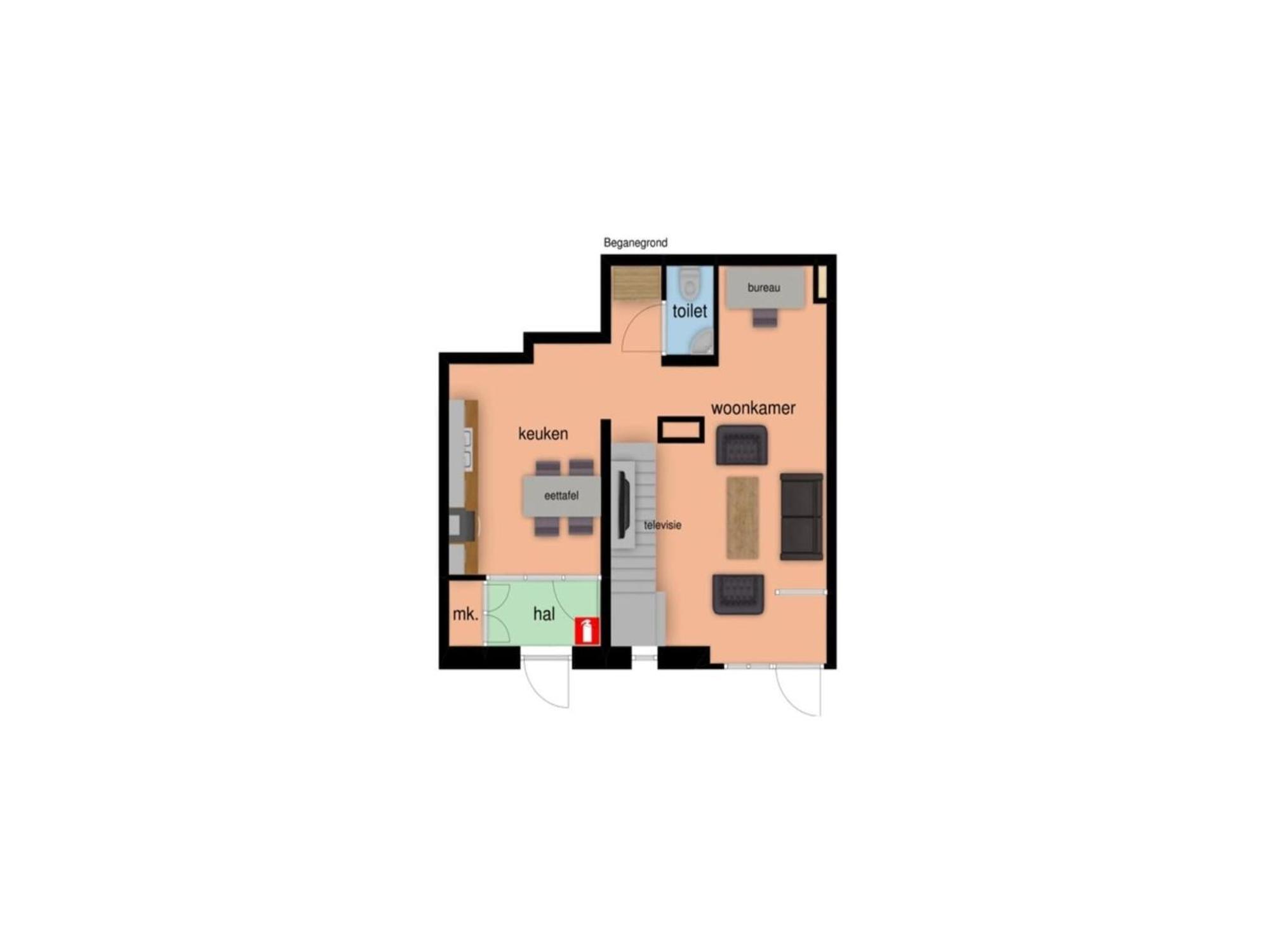 Comfortable Flat In De Cocksdorp Near Sea Экстерьер фото